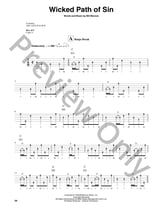 Wicked Path Of Sin Guitar and Fretted sheet music cover